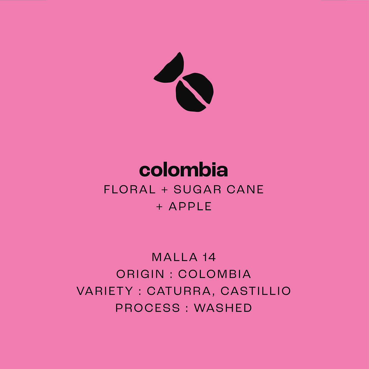 Colombia, Malla 14