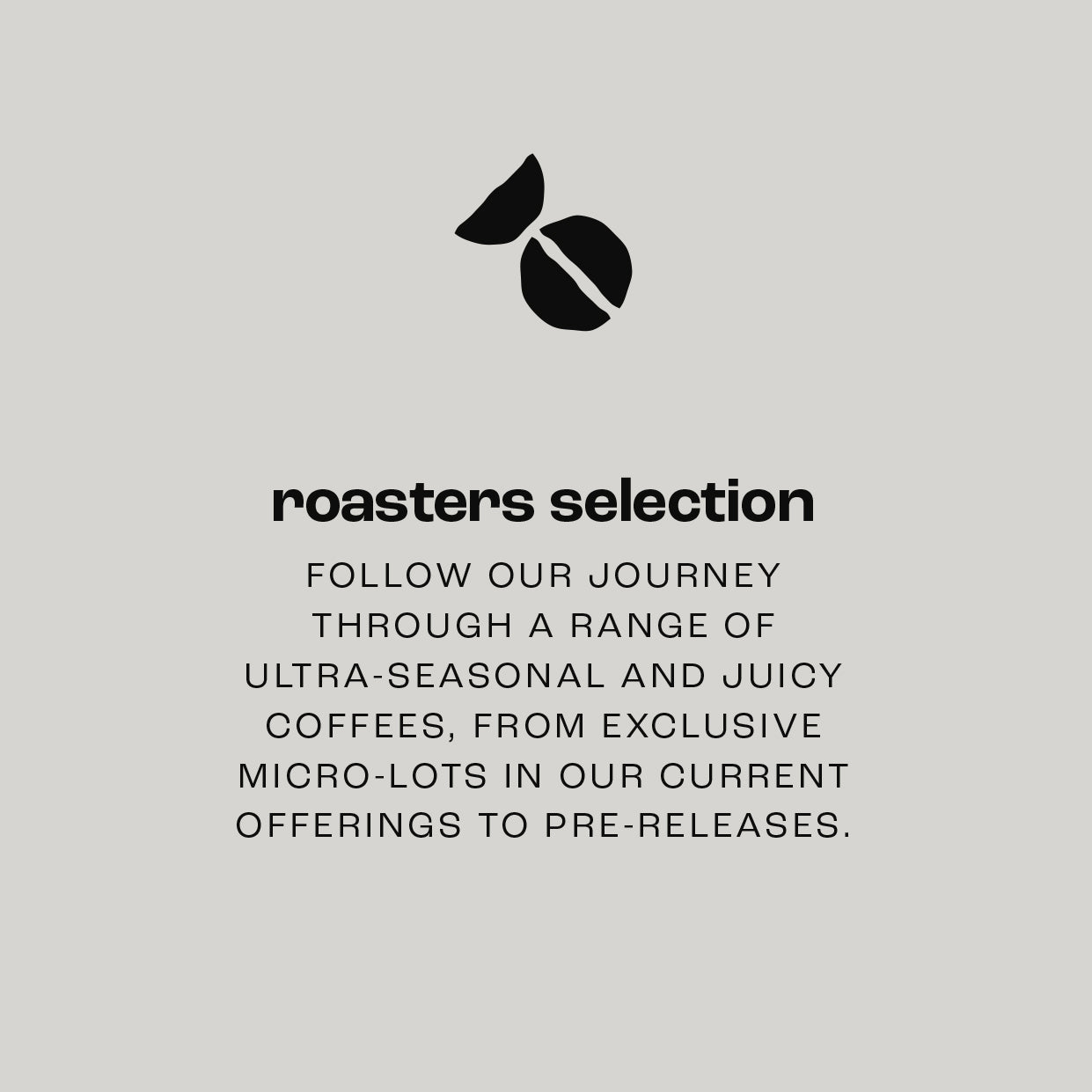 Roasters Selection - Subscription