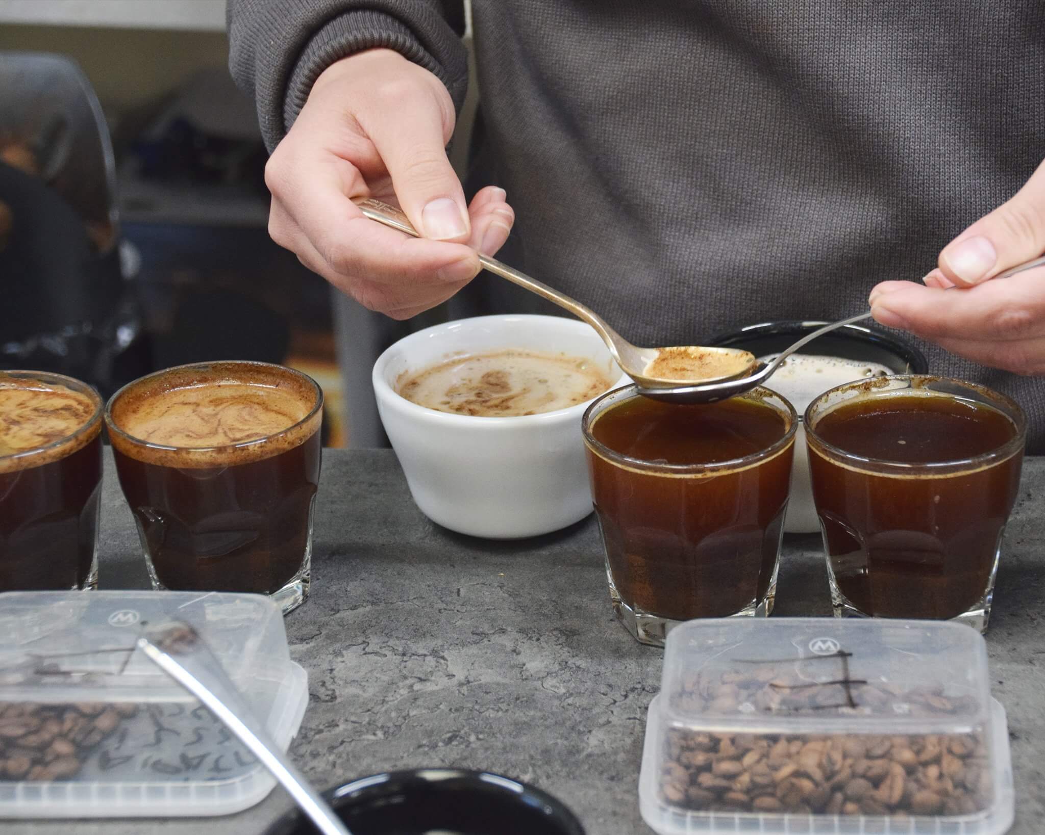 Coffee cupping 39 Steps Coffee